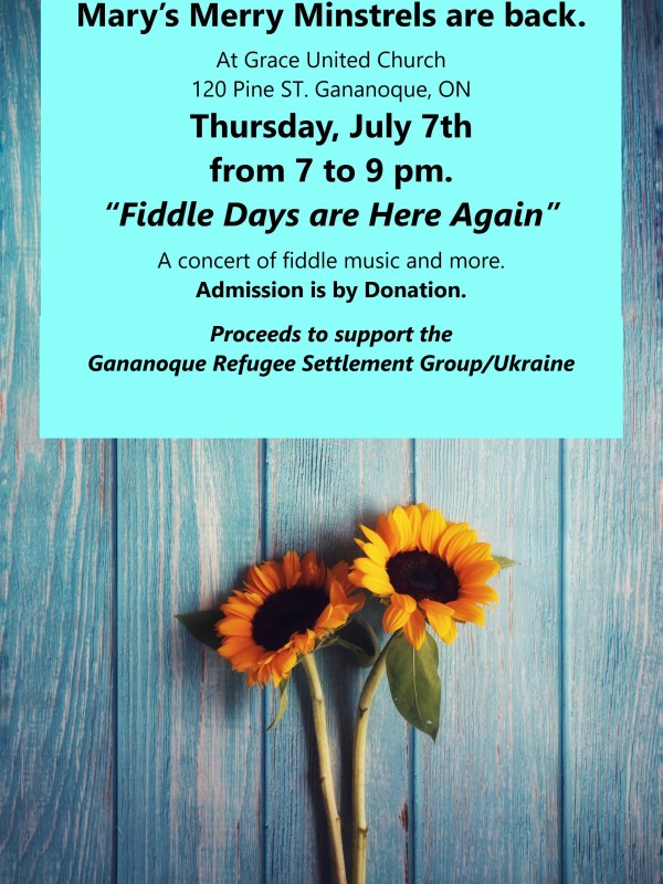 Fiddle Days are Here Again