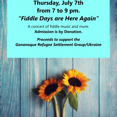 Fiddle Days are Here Again 